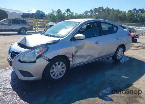 2019 Nissan Versa 1.6 Sv from USA, damaged, VIN 3N1CN7AP2KL826862